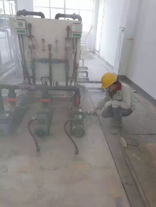 煤水路污水處理廠環(huán)氧地坪